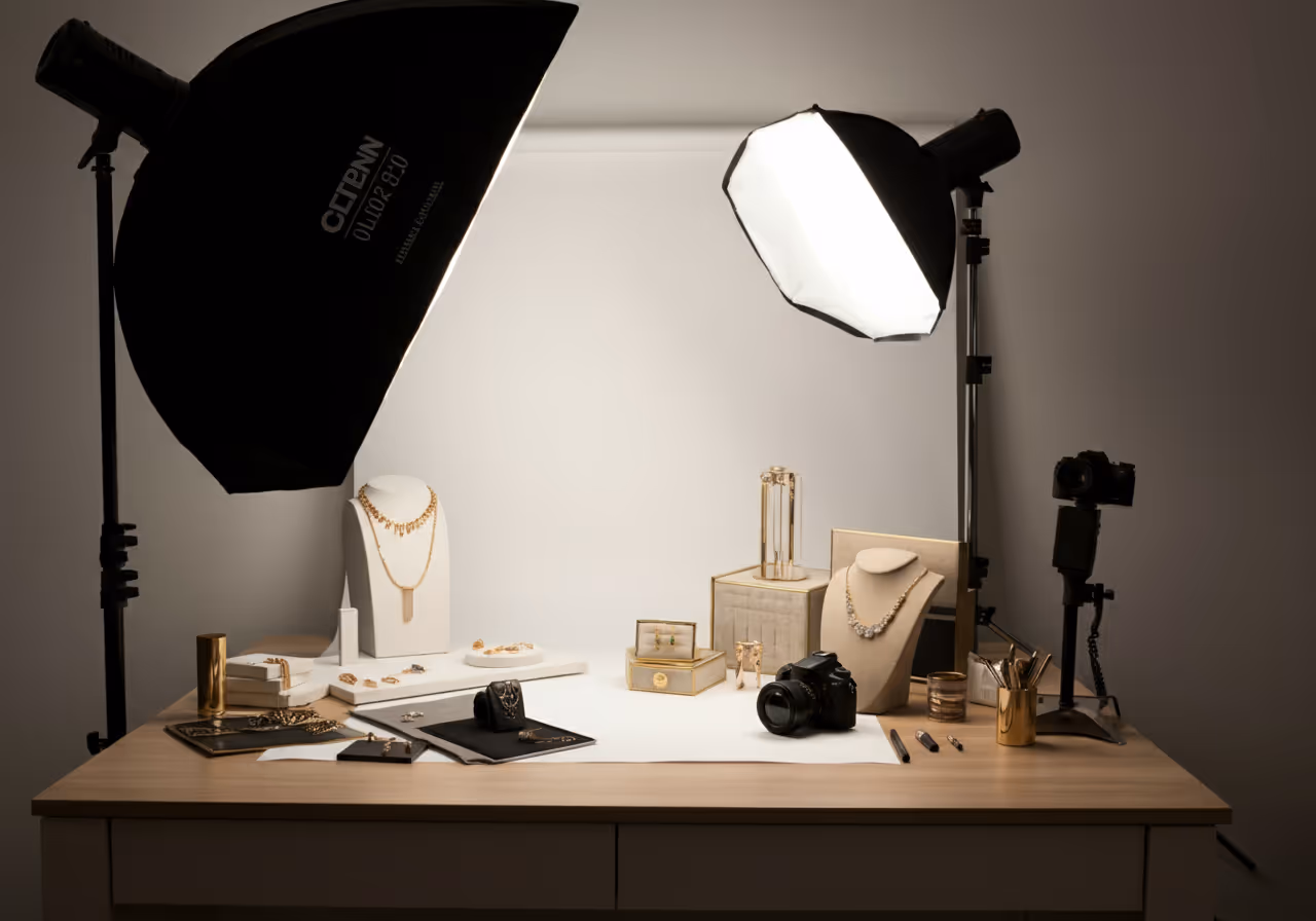 Setting Up Your Jewelry Photography Workspace